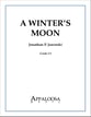 A Winter's Moon Concert Band sheet music cover